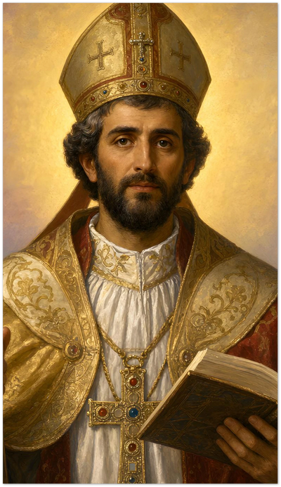 St. Acacius of Melitene Holy Cards
