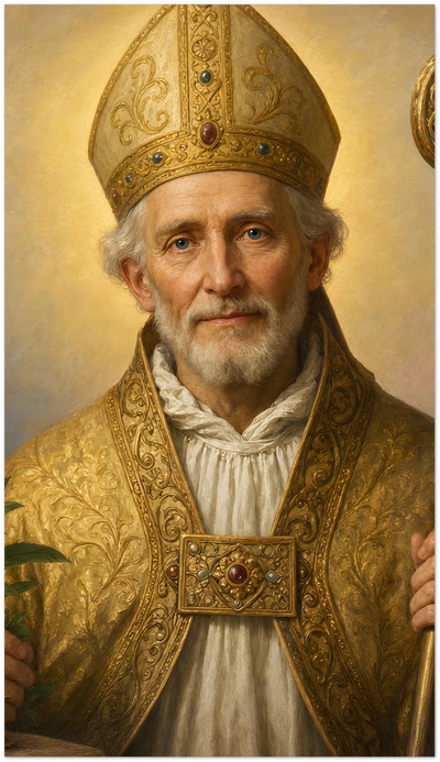 St. Gotthard of Hildesheim Holy Cards