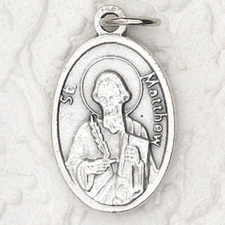 25-Pack - Oxidized Pendant- St Matthew
