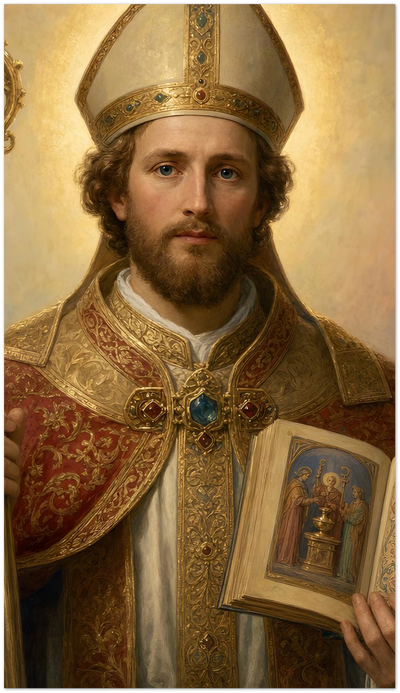 St. Osmund of Salisbury Holy Cards