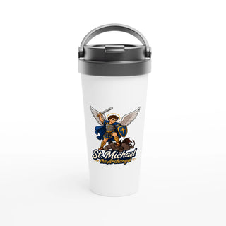 St. Michael the Archangel Valiant Defender Travel Mug