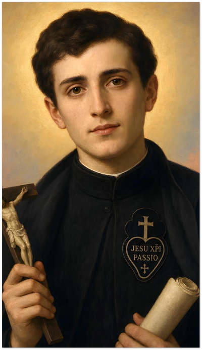 St. Gabriel of Our Lady of Sorrows Holy Cards