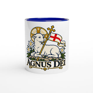 'Agnus Dei' Lamb of God Color Mug - view 5