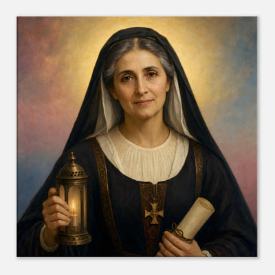 St. Frances of Rome - Devotional Canvas
