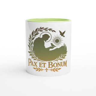 St. Francis Pax et Bonum Color Mug - view 6