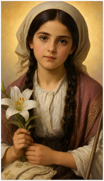 St. Jacinta Marto Holy Cards