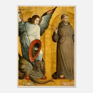 St. Michael and St. Francis Framed Print - view 12