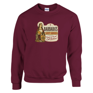 St. Barbara 'Safety Services' Crewneck Sweatshirt - view 4