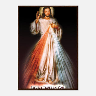'Jesus, I Trust in You' Divine Mercy Framed Print - view 3
