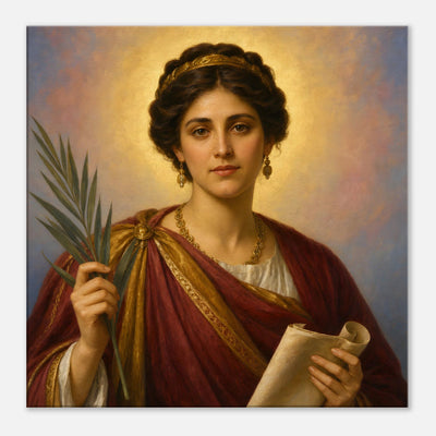 St. Domitilla - Devotional Canvas