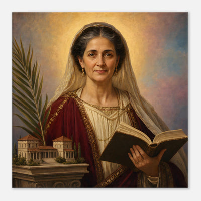 St. Paula of Rome - Devotional Canvas