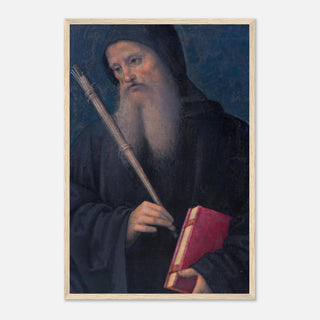 St. Benedict Portrait Framed Print - view 9