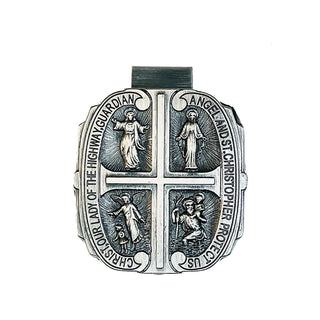 Catholic Car Visor Clip