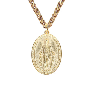 Gold Miraculous Medal