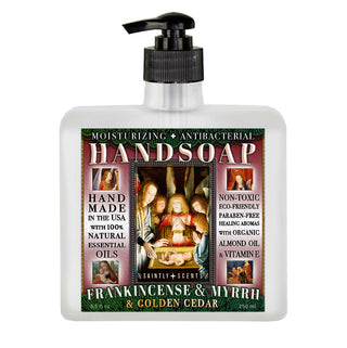 Nativity Heavenly Handsoap - Frankincense, Myrrh, and Golden Cedar