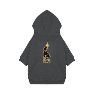 Sit, Stay, Pray Dog Hoodie - Granite Heather