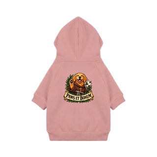 Paws et Bonum Dog Hoodie - Golden Retriever Friar 2 - Mauvelous