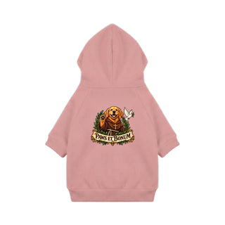 Paws et Bonum Dog Hoodie - Golden Retriever Friar 1 - Mauvelous