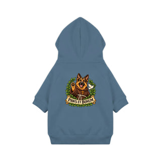 Paws et Bonum Dog Hoodie - German Shepherd Friar - Saltwater