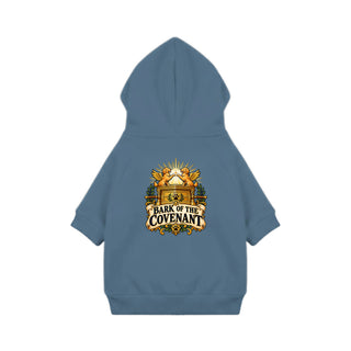 Bark of the Covenant Dog Hoodie - Golden Ark - Saltwater