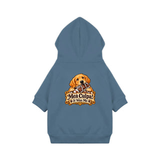 Mea Culpa, It Was Me Dog Hoodie - Saltwater