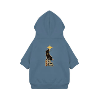 Sit, Stay, Pray Dog Hoodie - Saltwater
