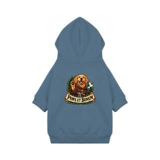 Paws et Bonum Dog Hoodie - Golden Retriever Friar 2 - Saltwater