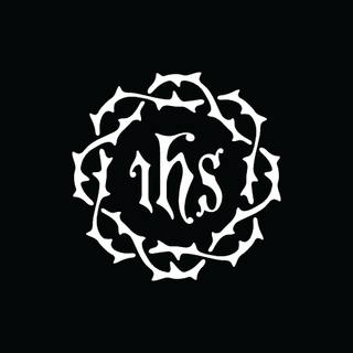 IHS Crown White Vinyl ShapeCut Decal