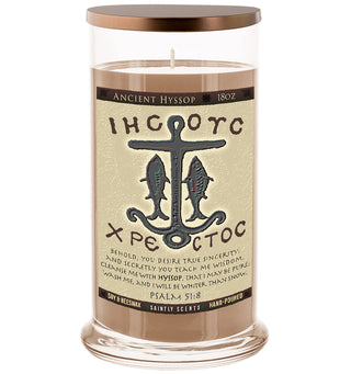 Psalm 51 Scented Prayer Candle - Ancient Hyssop