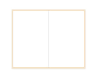 Set of 10 Note Cards - The Ascension, Vintage Lithograph: inside of the card, blank for your message