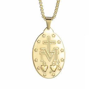 Gold Plated Miraculous Medals