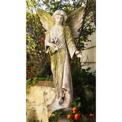 Angel Flora 38-inch Statue - 38-inch