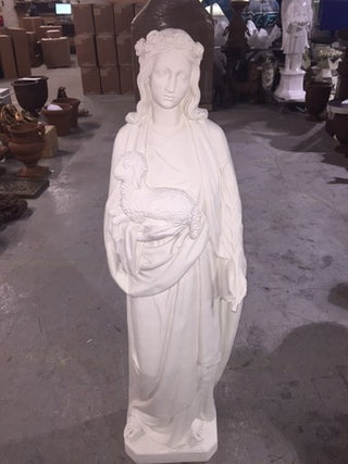 ST. AGNES 5' Statue - 60-inch