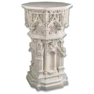 Cathedral Pedestal Statue - 44-inch