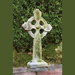 Celtic Cross-Tabletop Statue - 16-inch