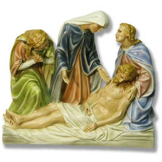 Jesus Is Removed Frm Cross Sta Statue - 26-inch - Realistic Color - Hand-Painted