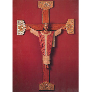 CHRIST THE KING 36"h / NO CRO Statue - 36-inch - Realistic Color - Hand-Painted