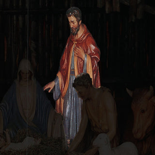 JOSEPH FOR LIFESIZE SET 5'4"H Statue - 63-inch - Realistic Color - Hand-Painted