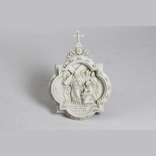 Chapel Wall Plaque Station #8 Statue - 19-inch