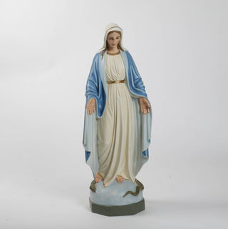 Mary-36 H Statue - 36-inch - Realistic Color - Hand-Painted