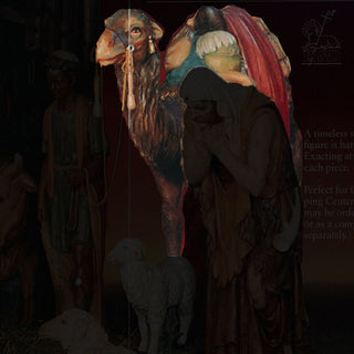 CAMEL FOR LIFESIZE SET 82"H Statue - 82-inch - Realistic Color - Hand-Painted