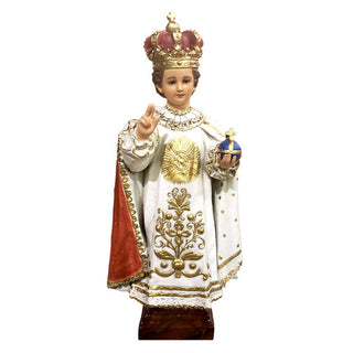 Infant Of Prague Statue - 24-inch - Realistic Color - Hand-Painted