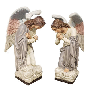 Adoration Kneeling Set Statue - 55-inch - Realistic Color - Hand-Painted