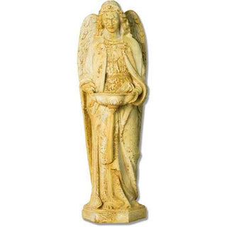 Holy Water Font Angel Statue - 25-inch