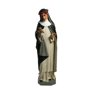 Saint Rose Statue - 54-inch - Realistic Color - Hand-Painted