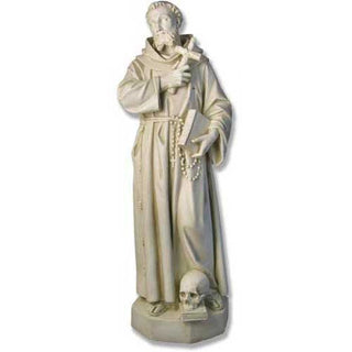 St Francis (Skull & Cross Statue - 63-inch
