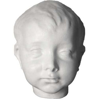 Infant Christ Mask Statue - 7-inch