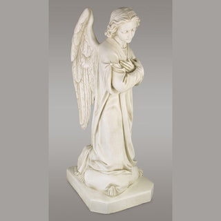 Shrine Meditation Angel Statue - 39-inch - Realistic Color - Hand-Painted