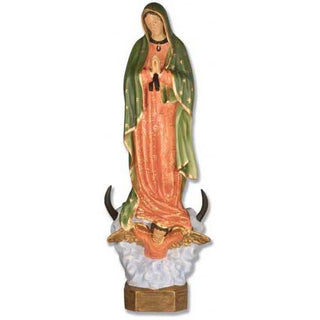 Our Lady Of Guadalupe-32 H Statue - Realistic Color - Hand-Painted