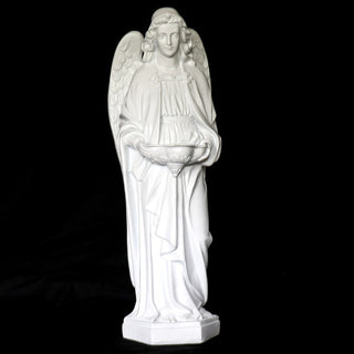 Holy Water Font Angel-25 Statue - 25-inch